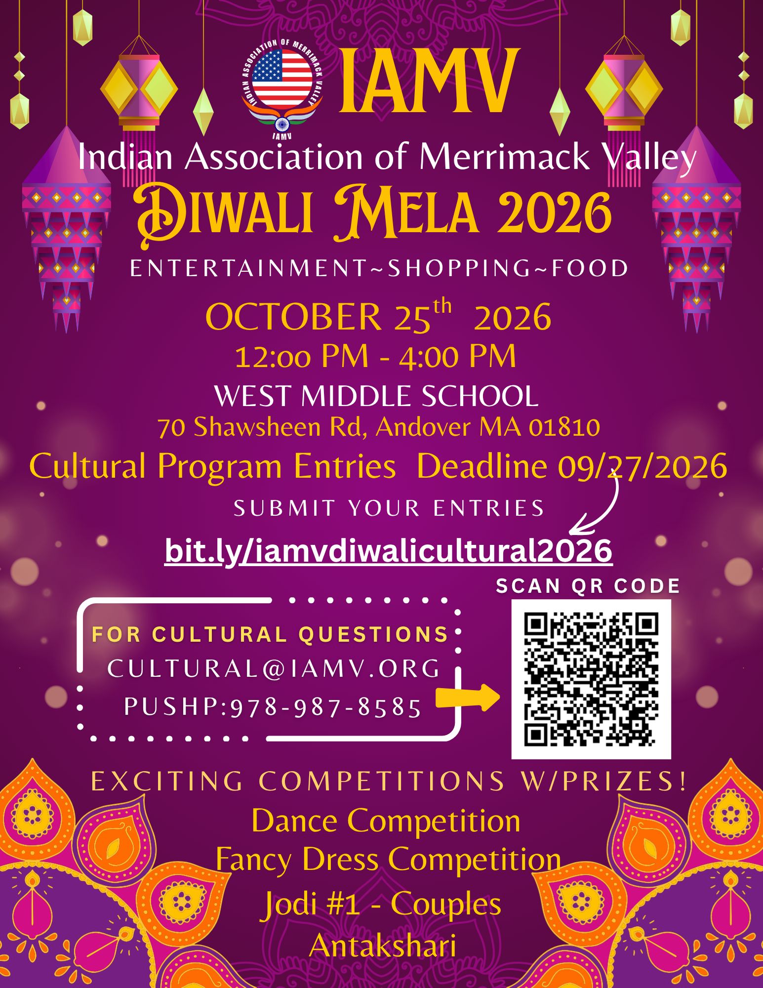 IAMV Diwali Cultural Details